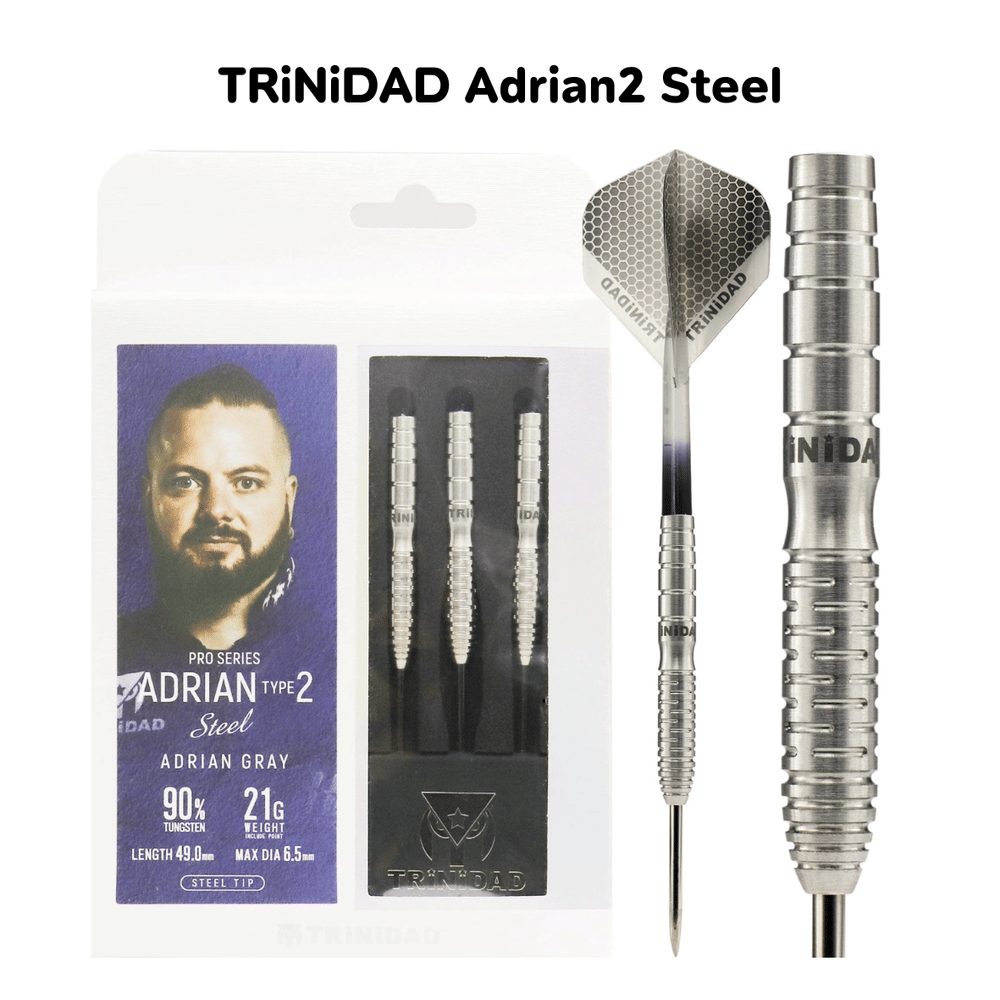 ลูกดอกปาเป้า TRINIDAD ADRIAN 2 STEEL DARTS 21G